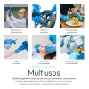 Guantes De Nitrilo Libres De Latex 1000 Pz Azul
