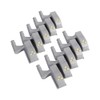 VBESTLIFE 10Pcs Universal Cabinet Cupboard Wardrobe LED Hinge Light for
