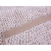 Everplush Diamond Jacquard Bath Sheet 2 Pack in Brown
