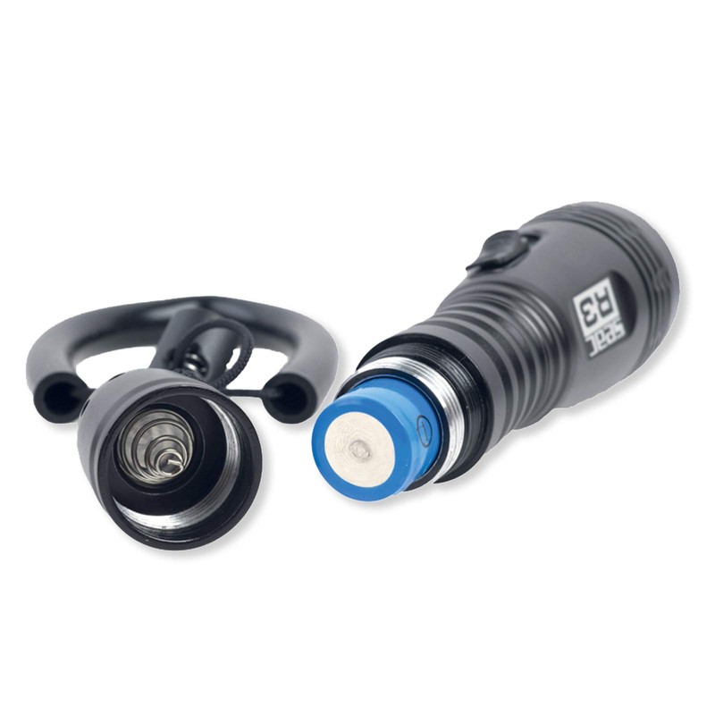 Seac Sub R3 Scuba Tauchlampe, 1 LED, 400 Lumen, über