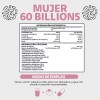 Probióticos Mujer 60 Billion + Prebióticos + Inulina de Agave