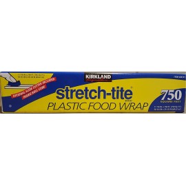 Kirkland's KS Stretch-Tite Plastic Wrap - 11 7/8 x 750 Square Feet - 2 Pack