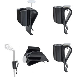 Golf Club Organizer Clip Set - 4Pcs Putter Clamp Holder for Bag Organization