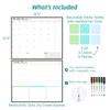 Clever Clean Dry Erase Monthly Calendar and Weekly Planner 16.55"x13.5",