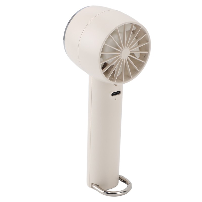 Handheld Fan 1800mAh USB Rechargeable Small Fan Powerful Airflow Noise