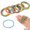 200pcs Coloured Natural Rubber Elastic Bands Heavy Duty Bands for