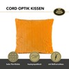 Gözze - Cuddly Soft Cushion Cover in Corduroy Look, Set