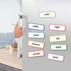 Pack of 54 Magnetic Strips, 8 x 3 cm, Reusable