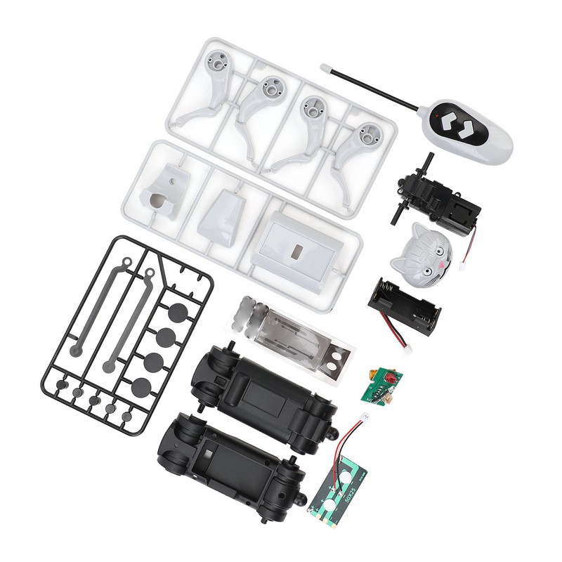 Electric Robot Toy with Remote Control DIY Assembling Smart Funny