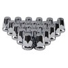 MRJLK 33mm Chrome ABS Plastic Screw-on Standard or Spiked Lug