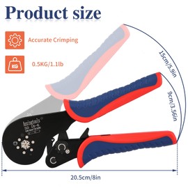 Hexagonal Ferrule Crimping Tool, Ferrule Crimping Tool and Hexagonal Ferrule Crimping Tool Used for 30-5AWG/0.08-16mm² Cable End Ferrules