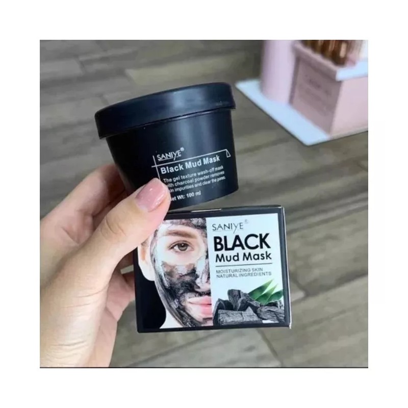 Saniye Mascarilla Y Limpiador Black Mud Mask