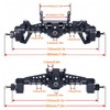 UTB18 CNC Aluminum Portal Axle Set — Complete Front &