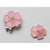 Cherry Blossom Golf Marker Hat Clip Magnetic Detachable Cherry Petal