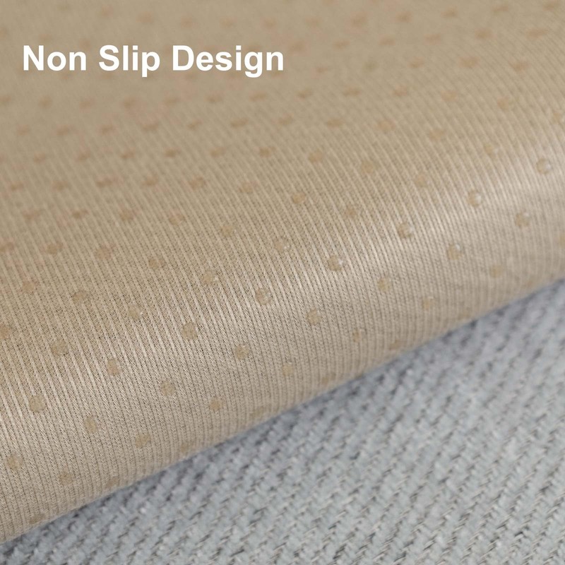Aucrovee Soft Plush Couch Cover Washable, Non Slip Pluffy Sectional