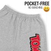 Tom and Jerry Happy Pair Mens Jogger Sweatpants, Athletic Heather,