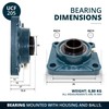 1 PCS - UCF205 / UCF205 25 mm Bore, Block