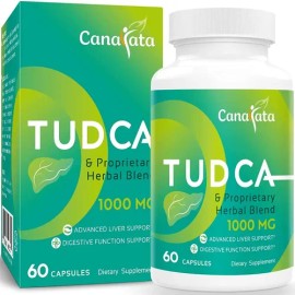 Suplemento Nutricional TUDCA 1000mg Canarata 60 Cápsulas Veganas Sin Sabor