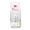 iSi North America Mini Measuring Cup Flexible Silicone, 2-Ounce, Clear