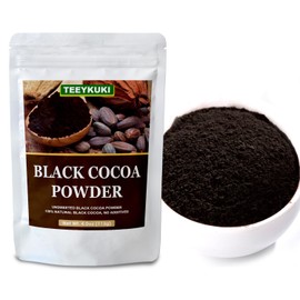 Black Cocoa Powder, 7.0oz(200.0g), Premium Food Grade Black Cocoa Powders for Cooking & Baking, Non-GMO