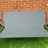 Patio Porch Swing Seat Cover, 2/3 Seater Bench Swing Cushion