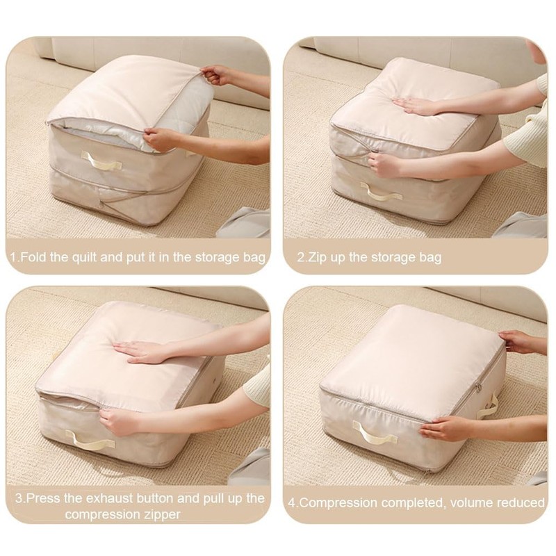 Migugaga compression storage bags ultra space saving self compression organizer