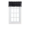 Stacey Ruffled Valance Black