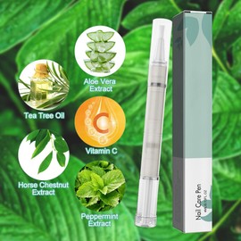 HIULLEN Nail Care Pen, 4 Stück Nail Care Pen Routine, Nagelpflege pflegend Für gepflegte Fingernägel & Fußnägel