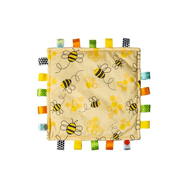 Taggies Original Blanket, 30 x 30-Centimetres, Bumble Bees