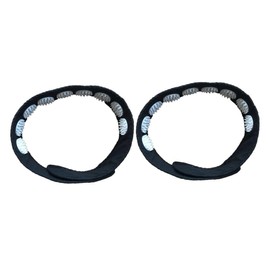 KOMBIUDA 1 Set 2pcs Head Massage Belt Abs Plastic Face Migraine