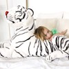 Melissa & Doug Giant Siberian White Tiger - Lifelike Stuffed
