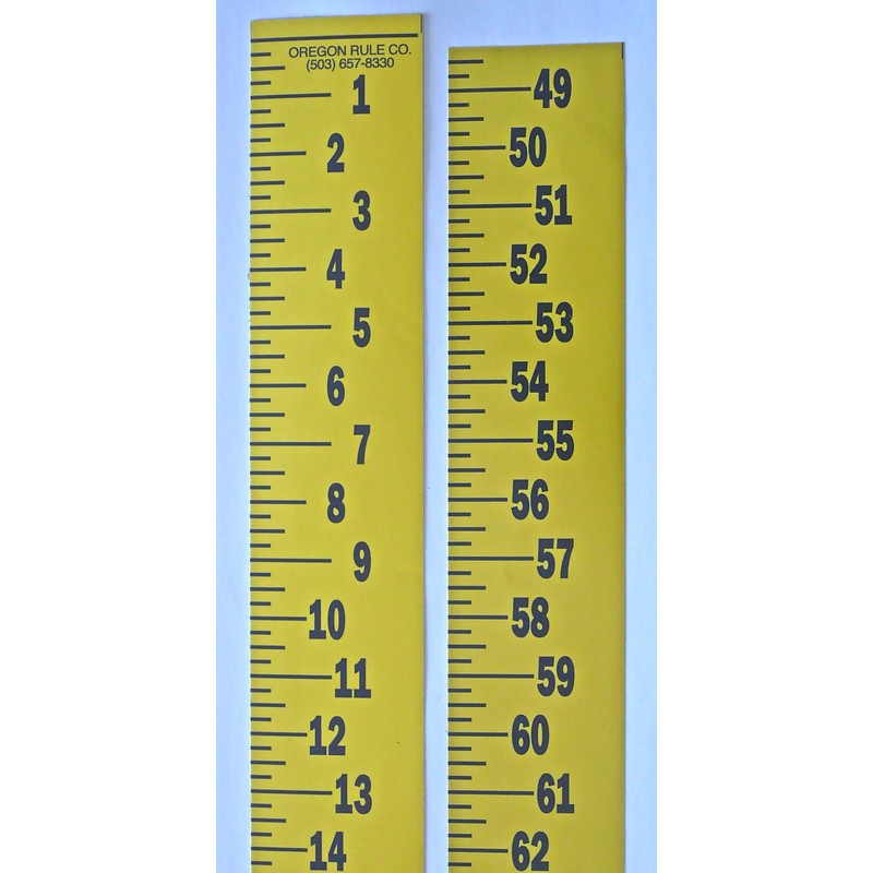 Extra Wide Ruler – Adhesive Backed – 3 Inch Wide