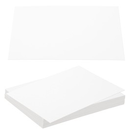 PATIKIL 12x8x0.04" Chipboard Sheets, 20Pcs 40PT Thick Book Board Binders Board Sturdy Bookbinding Supplies for Book Binding Cover, White