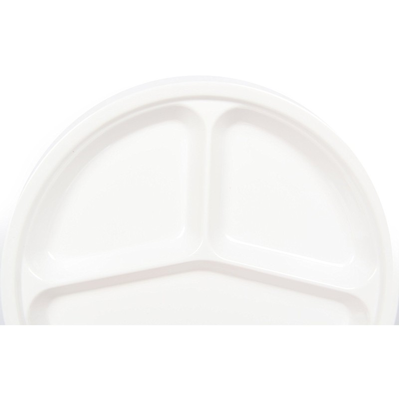 Partitioned Scoop Dish - Melamine, Each