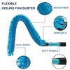 Hicavar 20 Foot High Ceiling Fan Duster with 5-12 Foot