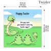 Twizler Funny Easter Card with Snakes – Funny Easter Day