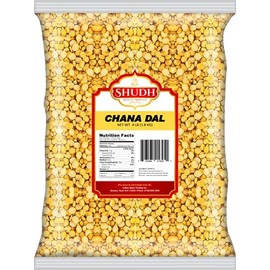 Premium Chana Dal, Split Desi Chickpeas (4-Pounds)