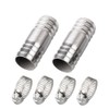 Pysrych Stainless Steel 304 Hose Barb Fitting Union 1" Barbed