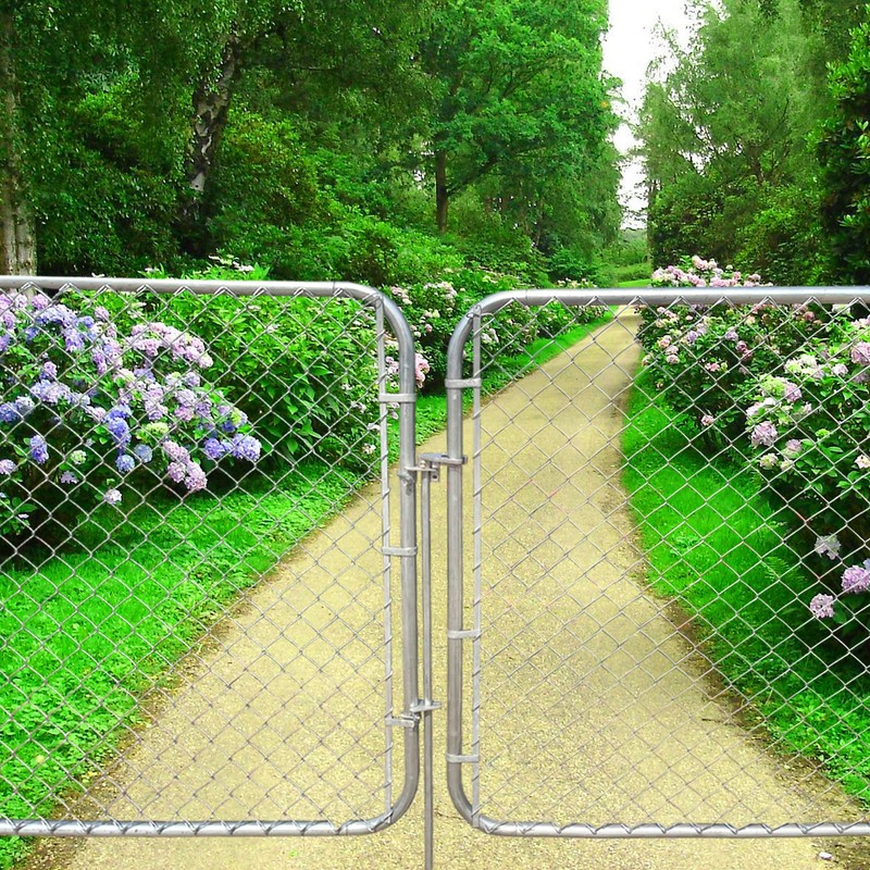 HITTITE 36" Chain Link Drop Rod for Double Gate, Pull