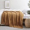 KASYLAN 100% Acrylic Knitted Throw Blanket Textured Solid Soft Decorative