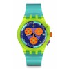 Swatch Casual Watch Multicolor Quartz Plastic NEON Wave