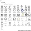 Acorn Nuts M20 DIN 1587 High Shape, Stainless Steel A2