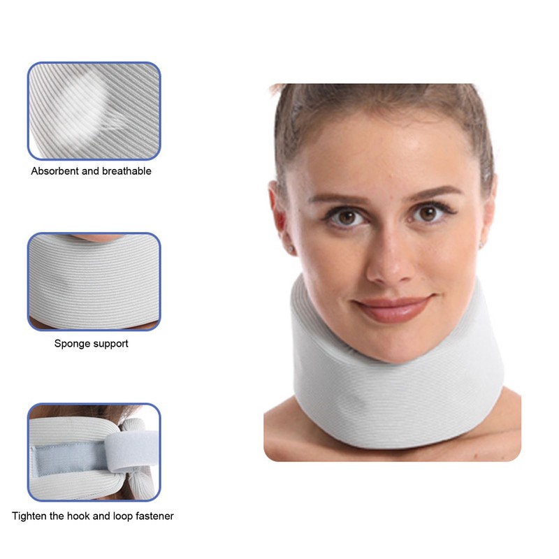 Cervical Collar with Neck Brace Cover Soft Breathable Neck Support