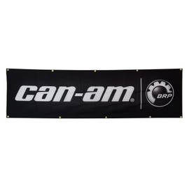 RAJNIE 2x8ft Banner Flag for Can-am BRP Shop Garage Man Cave Decoration Outddor/Indoor Decor Banner Flag.