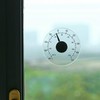 GuDoQi Indoor Outdoor Window Thermometer, No Battery Required, Transparent Dial,