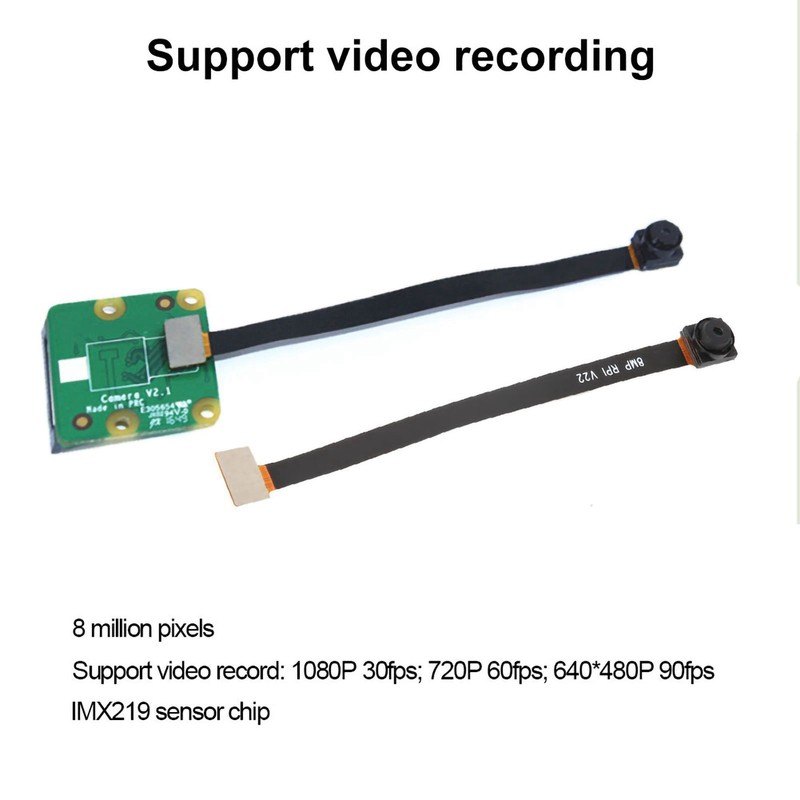 1080P HD Camera Module 8 Megapixel 77.6° Field View Camera