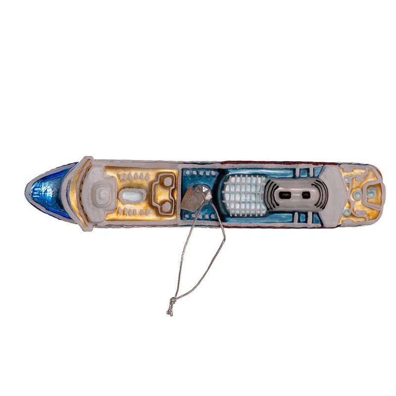 6-Inch Noble Gems Glass Cruise Ship Ornament