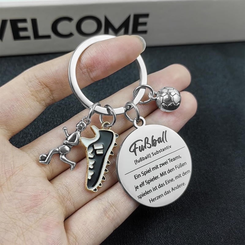 Happirra Greeting Card Keyring, a, M