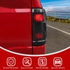 JeCar Taillight Trim Covers Smoked Brake Light Rear Lamp Guards