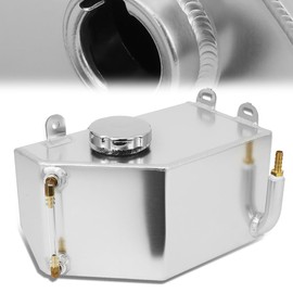 Aluminum Coolant Overflow Tank Reservoir & Expansion Coolant Recovery Kits Compatible with Chrysler 300, Dodge Charger, Dodge Magnum, Dodge Challenger 2005-2010
